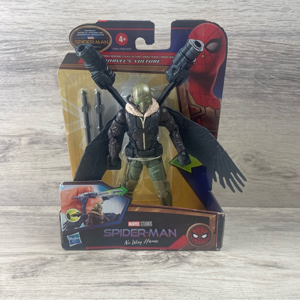 Vulture Marvel Spider-Man No Way Home Deluxe 6” Wing Blast Action Figure Toy New